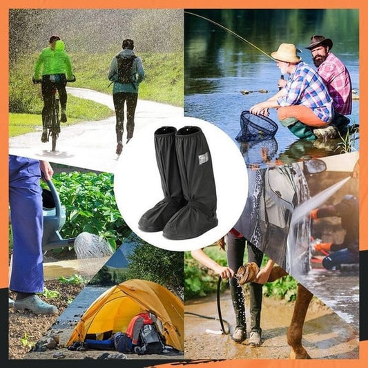 ⏰Hot Sale 49% OFF-Suitable for wide feet❤️All-Round Long Waterproof Boot Cover